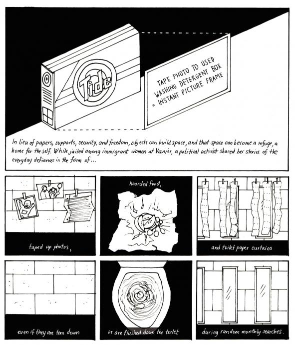 #womensstories: a graphic novel illustrates the architecture of immigration detention