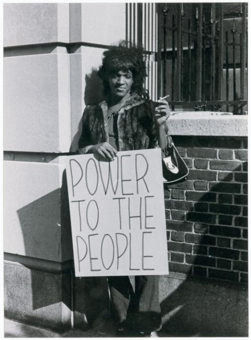 #anonymouswasawoman: #HERstory: Marsha P. Johnson, the hero. Not some white man.