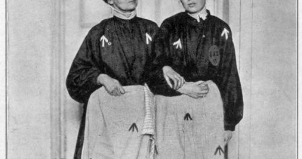 #anonymouswasawoman: #HERstory: The Pankhursts in prison dress