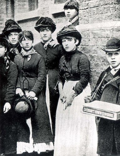 #anonymouswasawoman: #HERstory: Matchgirls participating in a strike against Bryant May in London 1888
