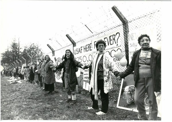 #anonymouswasawoman: #HERstory: The women’s Greenham Common peace protest began